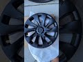 Model 3 wheel cover installation #car #model3 #tesla #shorts #Lasfit