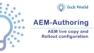 AEM live copy and Rollout configuration - Authoring