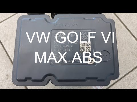 VW Golf VI Type R : Замена блока ABS maxi. Установка максимального блока АБС