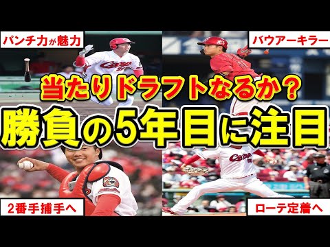 【当たりドラフト?】今季5年目を迎える2019年ドラフト戦士たちに注目!森下投手に続いてチームの主力に!【広島東洋カープ】