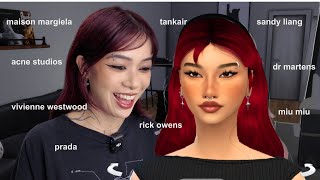 my sim has better clothes than me / sims 4 closet tour