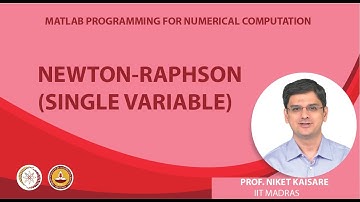 Newton-Raphson (single variable)