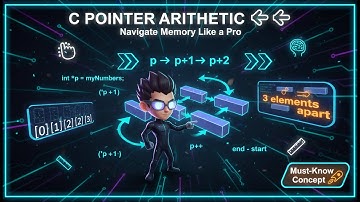 Master Pointer Arithmetic in C | Move Through Memory Step-by-Step