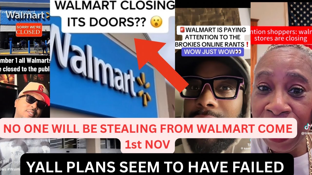 Breaking news: WALMART Announced the closure of All its stores across ...