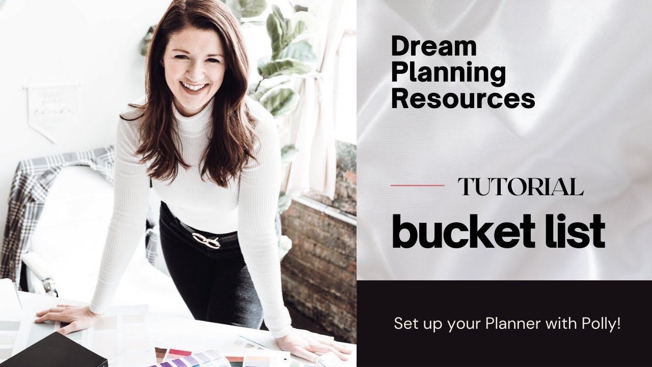 Dream Planning Tutorial || Bucket List for 2021