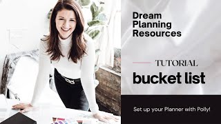 Dream Planning Tutorial || Bucket List for 2021