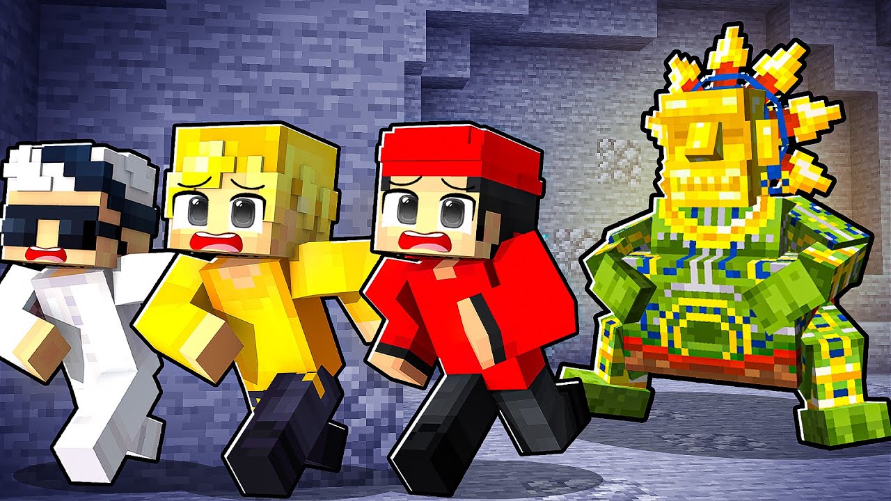 وحش الكهف المرعب في ماين كرافت 😨!