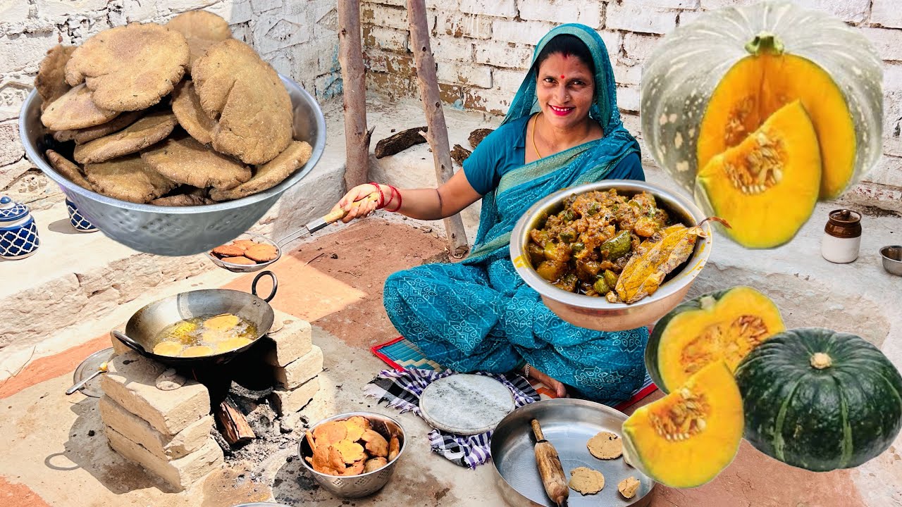 बच्चों की फरमाइश🤷‍♀️भंडारे वाली कद्दू की सब्जी पूड़ी❤️ सबने चाट चाट कर खाया🌺Breakfast Kaddu Poori