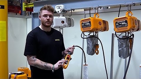 KITO ER2 Dual Speed & ER2 Stepless Speed: Control Functions | EN