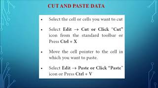 Class 11 Computer Application Chapter 7 Working With Open Office Calc Part 3