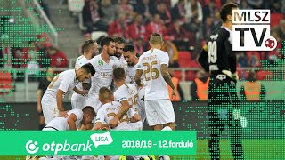 DVTK - Ferencvárosi TC | 1-4 (0-3) | OTP Bank Liga | 12. forduló | 2018/2019
