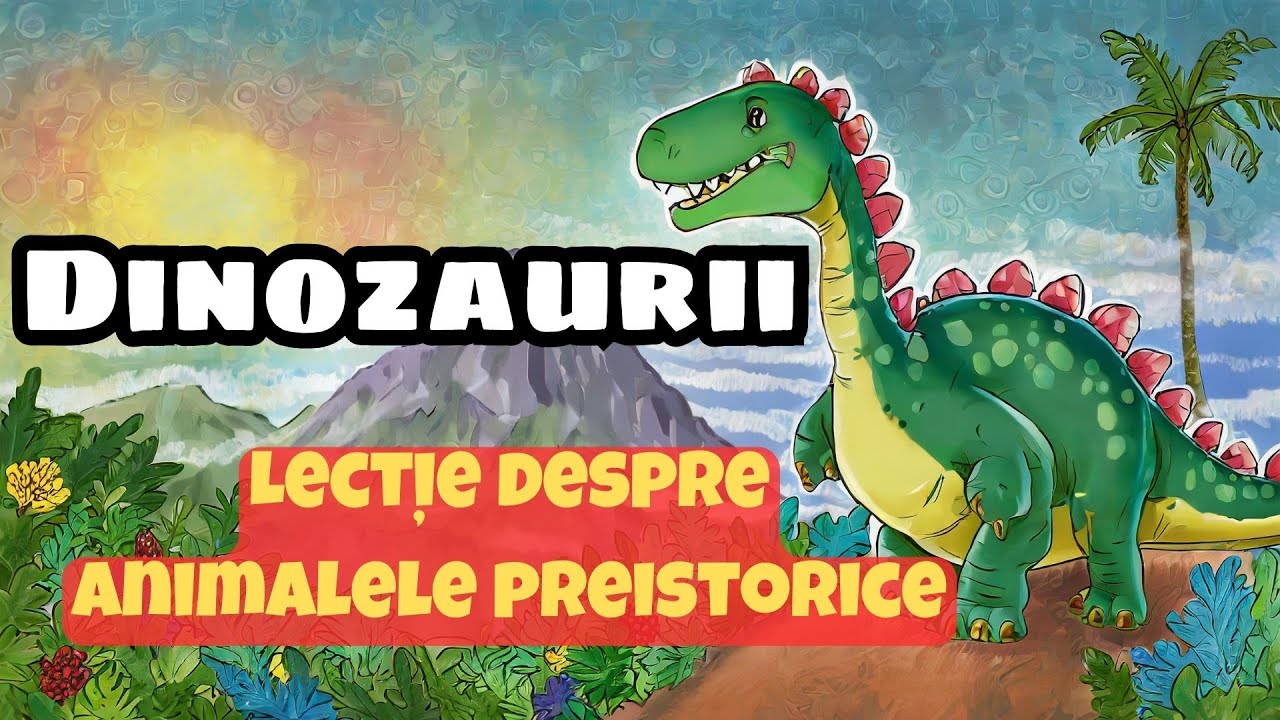 Dinozaurii. Lecție despre animalele preistorice pentru școlari și preșcolari!