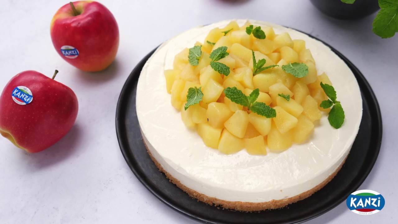 KANZI® APPLE CHEESECAKE recipe YouTube