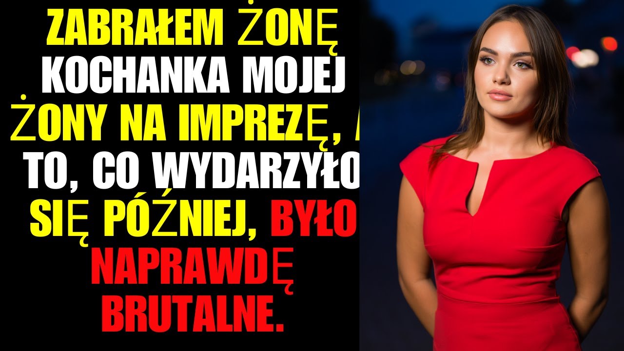 Zabrałem żonę kochanka mojej żony na imprezę, a to, co wydarzyło się później, było naprawdę brutalne
