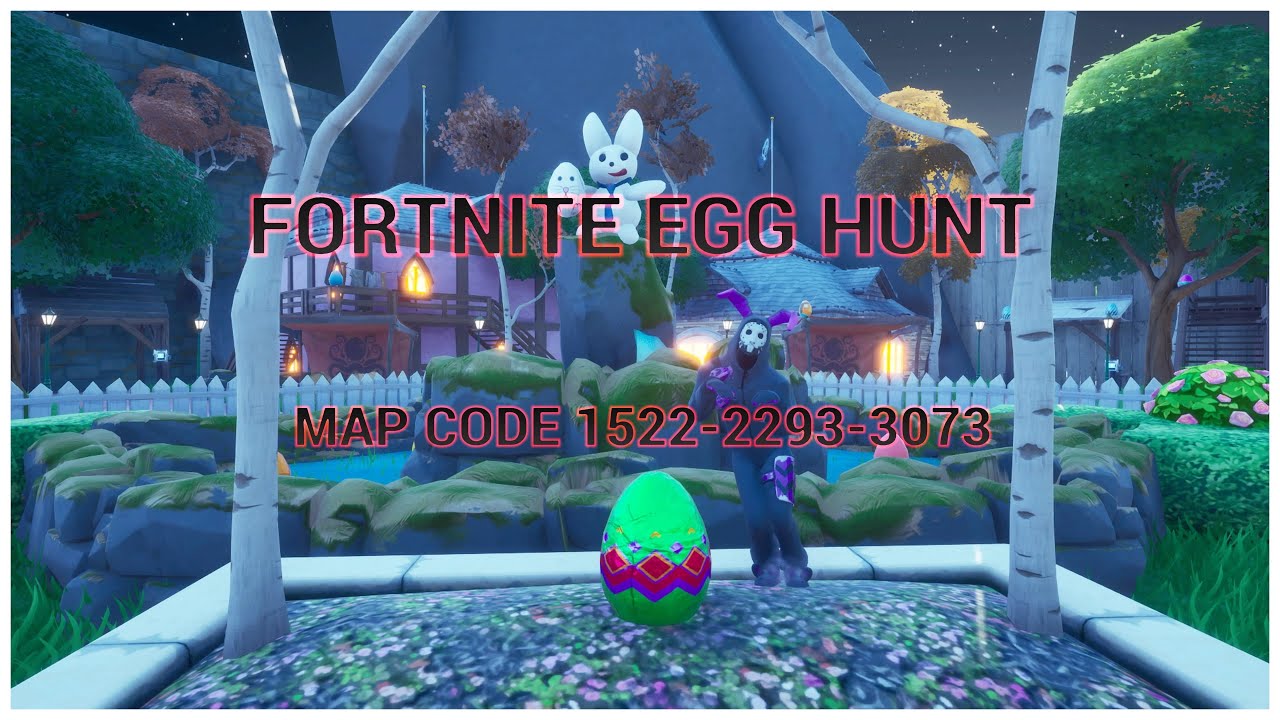 Fortnite Egg Hunt! All Eggs/Gameplay YouTube