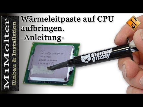 Video: So Wechseln Sie Die Wärmeleitpaste Auf Einem Computerprozessor