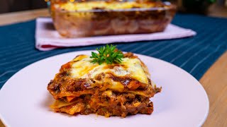 LASAGNA Paling Sedap | Dengan Homemade Sos Bolognese dan Sos Bechamel