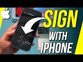 How to Sign A Document on iPhone