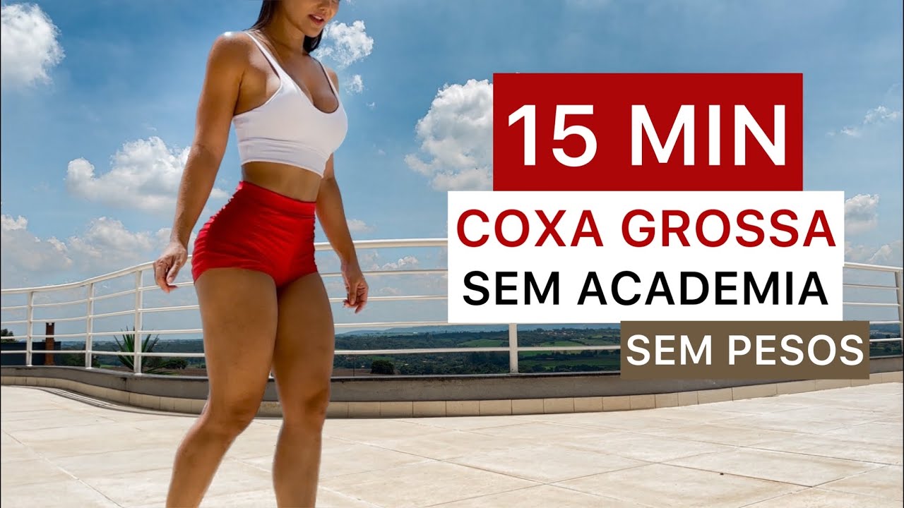 Isso Vai AUMENTAR MUITO SUA COXA! Treino Forte e Rápido Para Aumentar MUITO Pernas e Glúteos