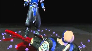 Mortal Kombat Deception   Sub Zero Fatality 1