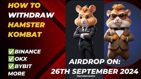 HOW TO WITHDRAW HAMSTER KOMBAT AIRDROP TO BYBIT,OKX #hamsterkombat #binance #bybit #okx #viralvideo