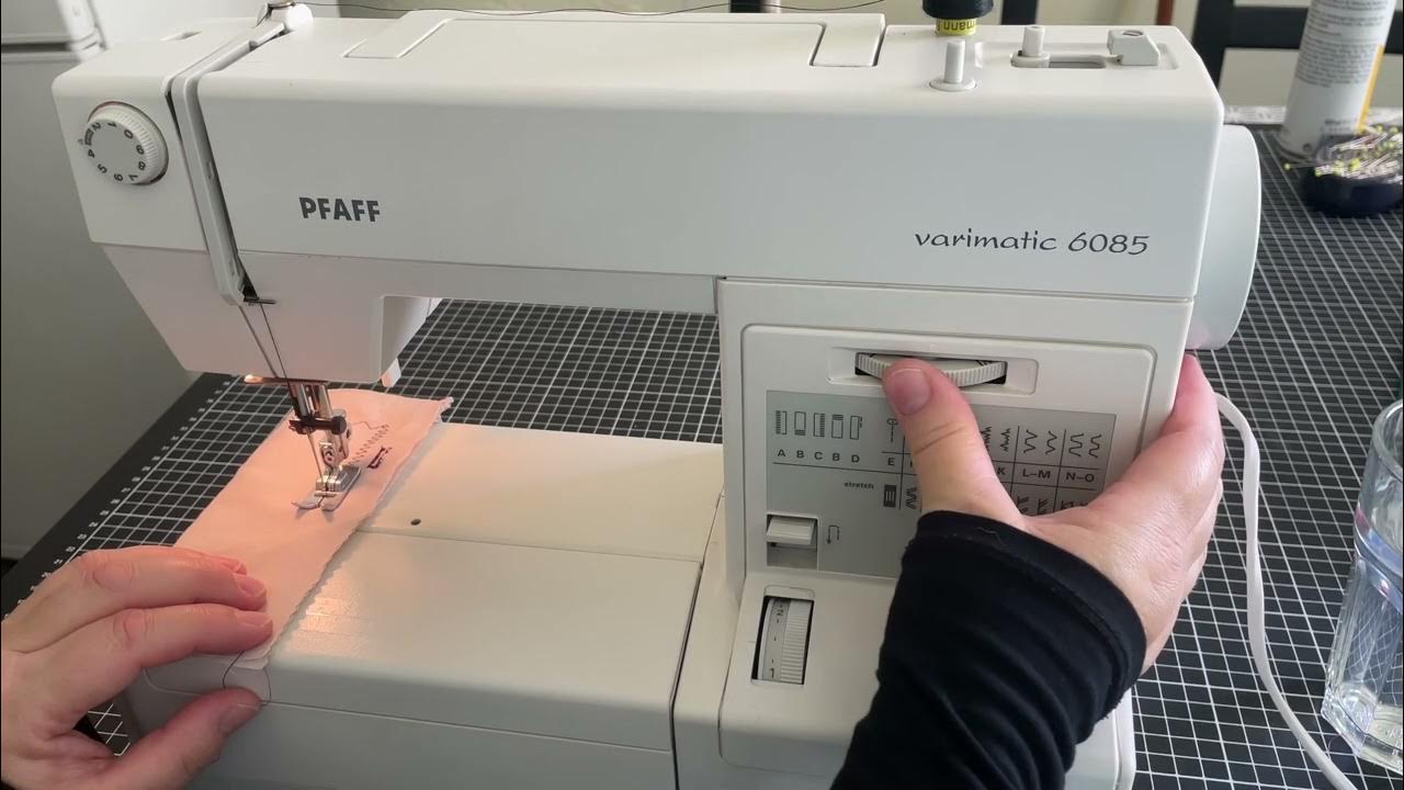Pfaff Varimatic 6085 Bedienungsanleitung sewing Maschine YouTube
