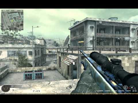 Glitch COD4 sur Crash , aller sur les toits .