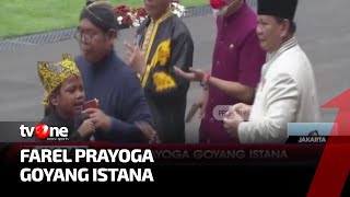 'Di Hati Ini Hanya Ada Pak Jokowi' Farel Prayoga Goyang Istana | Kabar Hari Ini tvOne