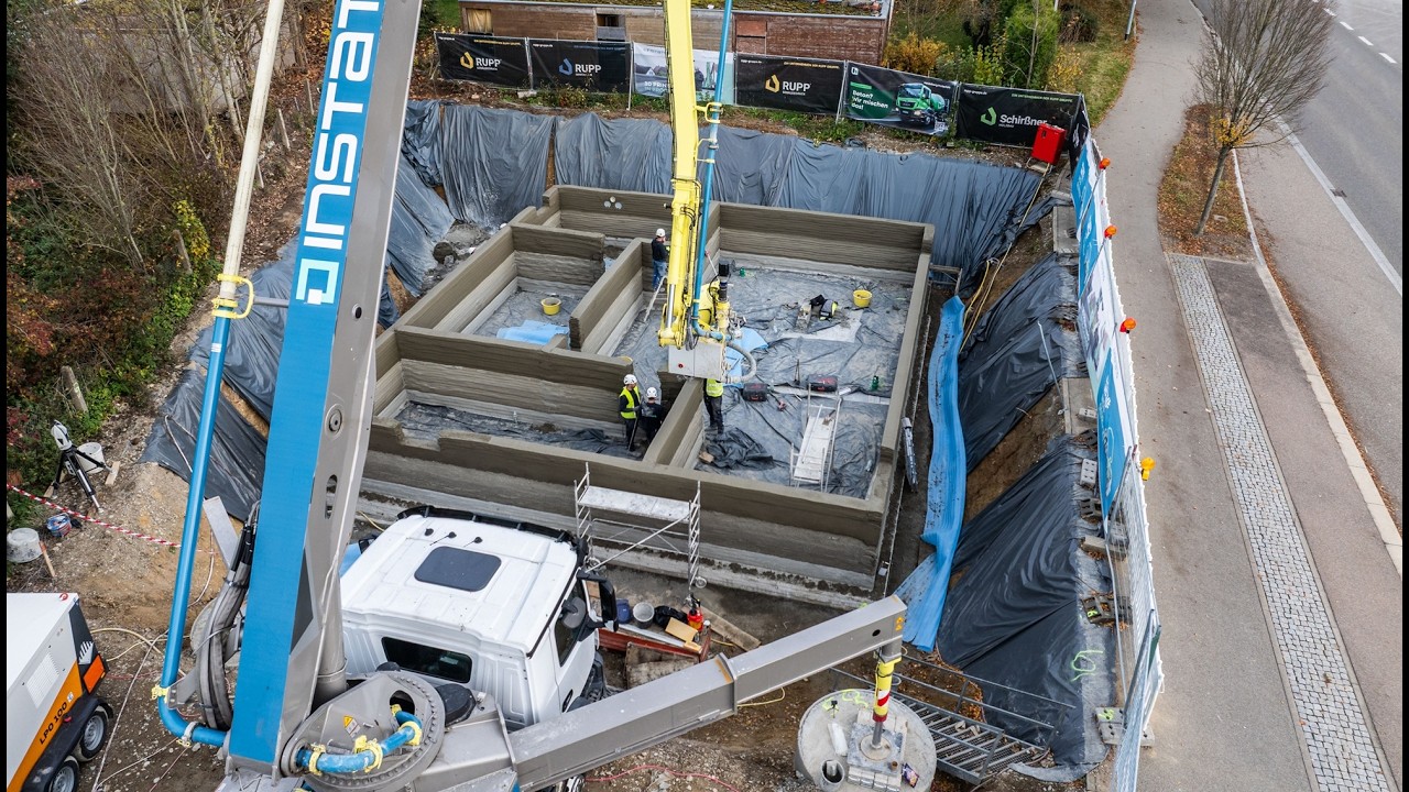 3D-Printed Basement: How Robotics Is Transforming Concrete Construction