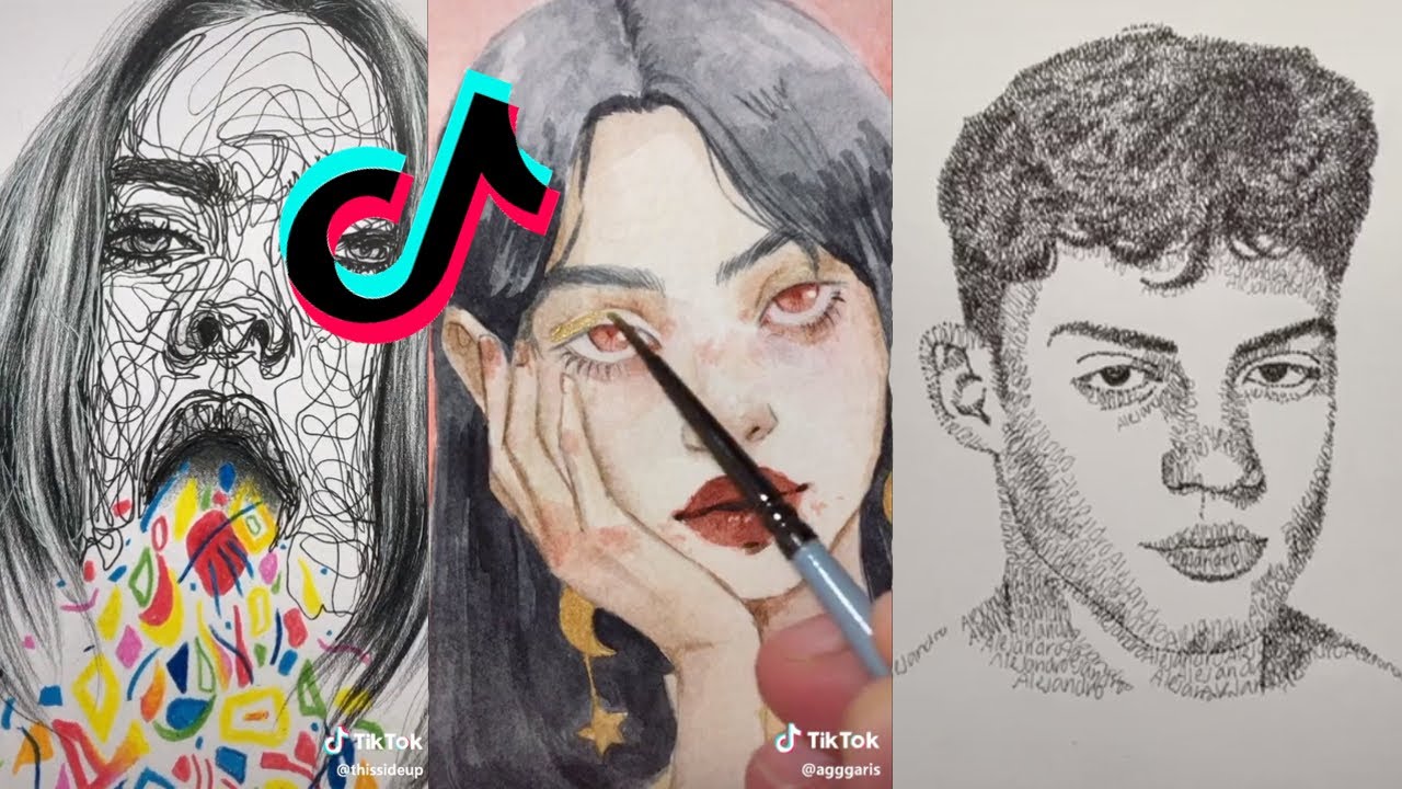 TikTok arts compilation tik tok art compilation 3 YouTube