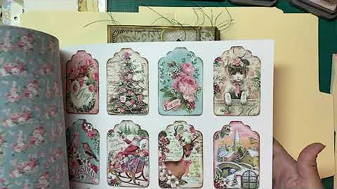 Pink Christmas Folio 1