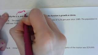 Week 6 Exponential Function NOTES