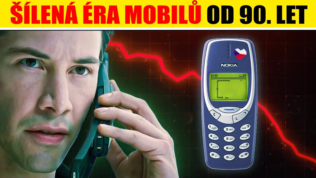 Mobilní revoluce od 90. let: Kdo měl Nokii, byl king!