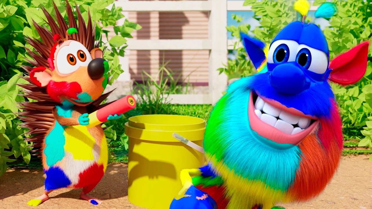 Booba - 布巴 ⭐️ 有趣的故事  🍭儿童搞笑卡通片 - Booba 卡通电卡通