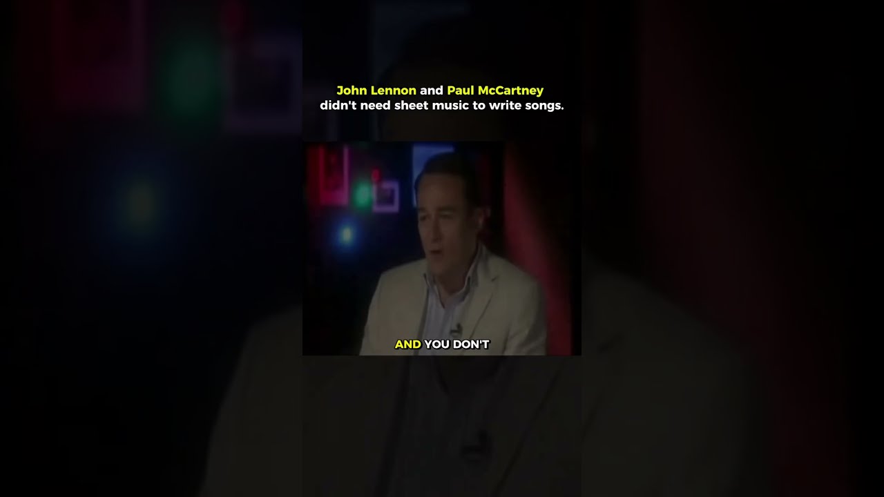 Ver How Paul McCartney and John Lennon Wrote Songs Without Sheet Music no YouTube Ver How Paul McCartney and John Lennon Wrote Songs Without Sheet Music no YouTube