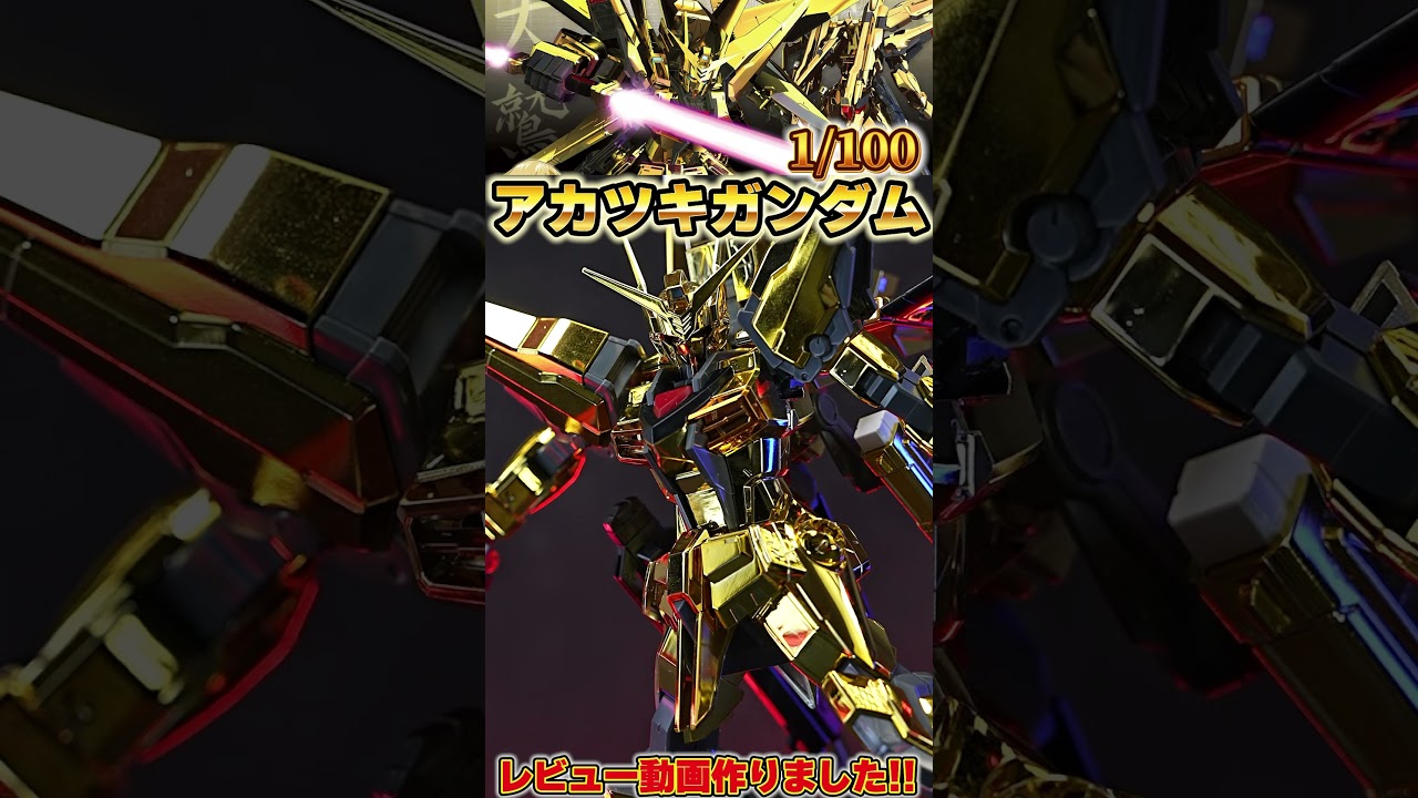 1/100 アカツキガンダム（オオワシパック/シラヌイパック フルセット