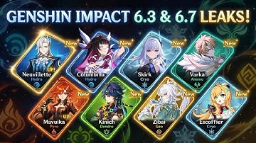 Massive Banner Changes!! UPDATED 6.3 TO 6.7 ROADMAP, Columbina, Sandrone & Reruns - Genshin Impact