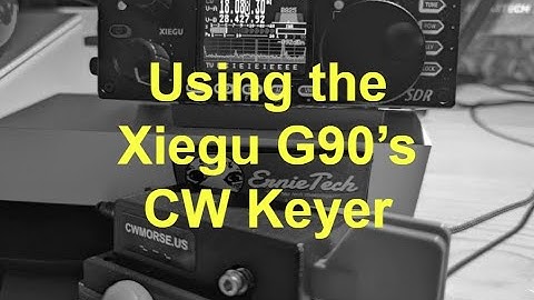 Using the Xiegu G90