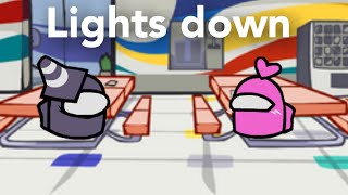 Lights Down But Gray And Pink Sings It