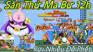 Hồi Sinh Ngọc Rồng - Săn thử ma bư lúc 12h trưa không ngờ được là rớt nhiều đồ thần đến vậy !