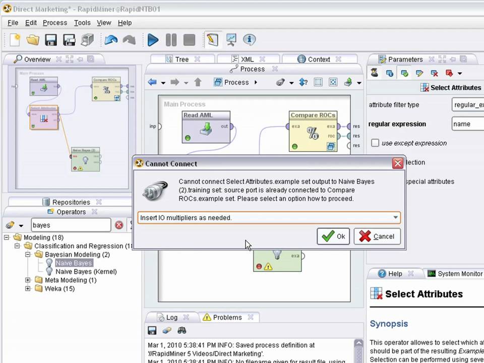 Rapidminer Charts