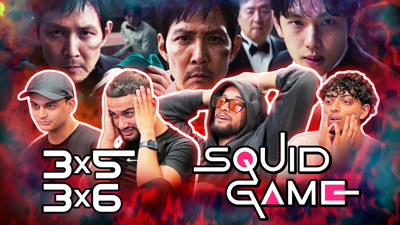 SERIES FINALE!!! 😭🔥 | BROTHERS watch SQUID GAME Season 3x5 and 3x6 "⭘△☐/Humans Are..." | REACTION