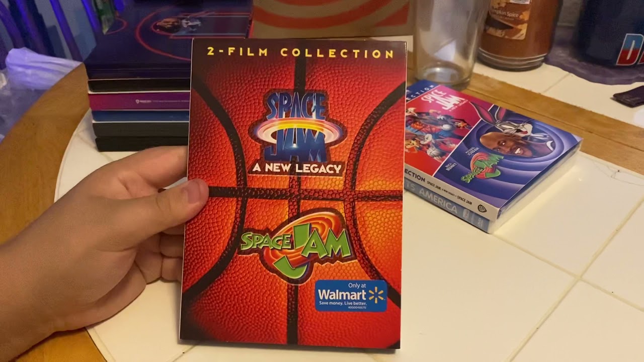 Space Jam / Space Jam A New Legacy (Walmart Exclusive) DVD Unboxing