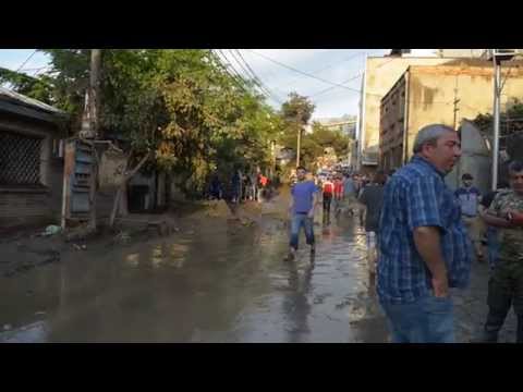 13 ივნისის წყალდიდობა  - სვანაძის ქუჩა