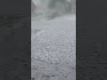 Severe Hailstorm Hits Town
