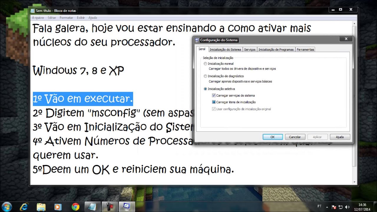 Como Abrir Todos Os Nucleos Do Processador
