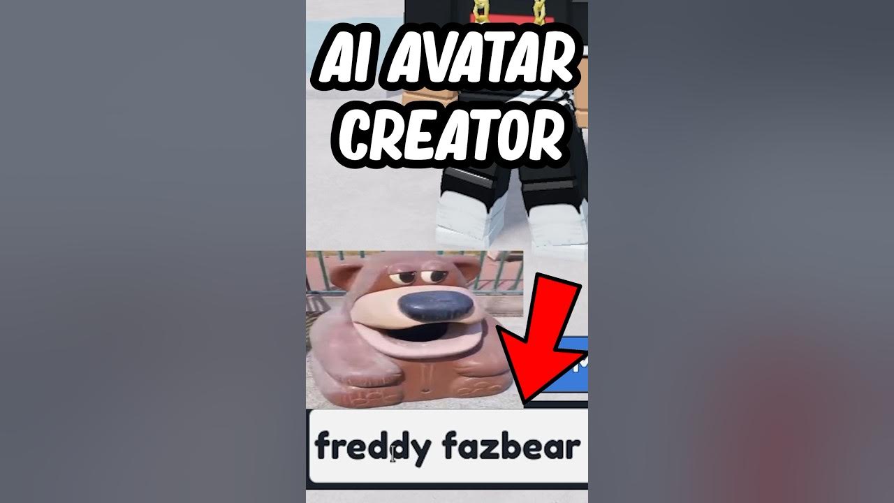 AI AVATAR CREATOR on ROBLOX (Part 7: Freddy Fazbear) 