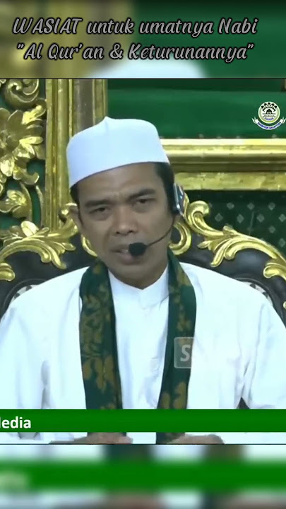 WASIAT NABI untuk umatnya | Ust Abdul Somad Lc Ma | UAS