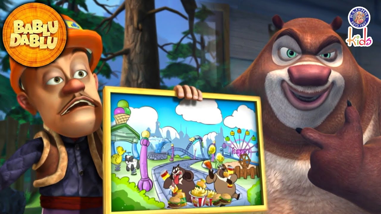 Bablu Dablu Hindi Cartoon Big Magic | Lakkha Ka Adventure Park | Bablu Dablu Lakkha | Action Cartoon