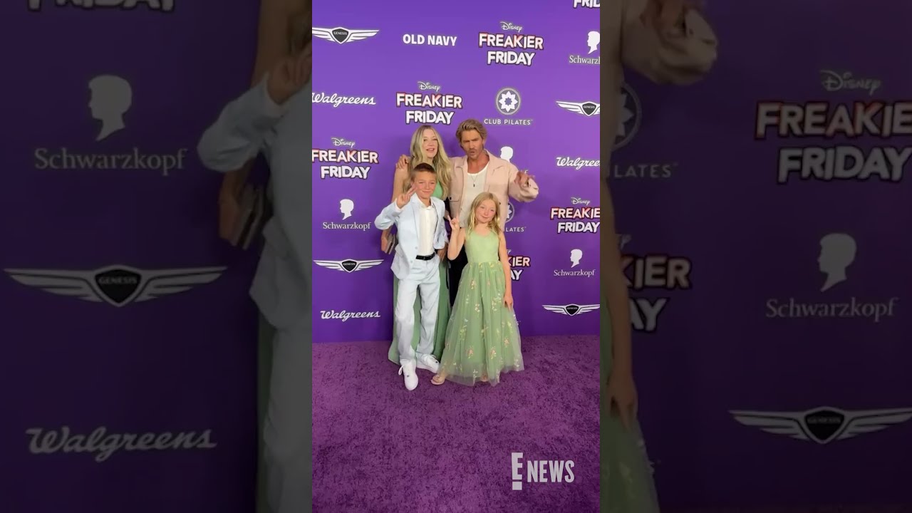 Chad Michael Murray And His Family At The Freakier Friday World Premiere